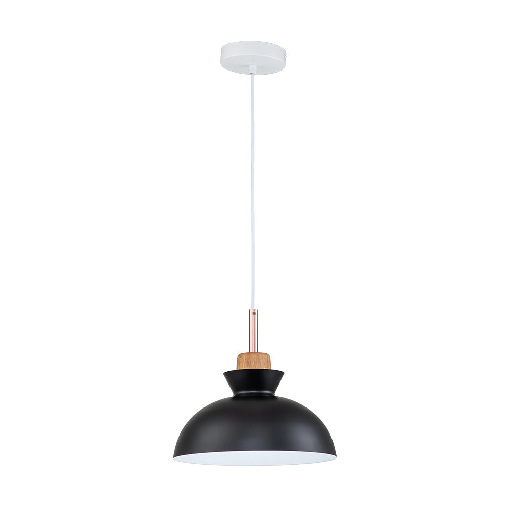 Scandinavian 1-light Dome Pendant Light