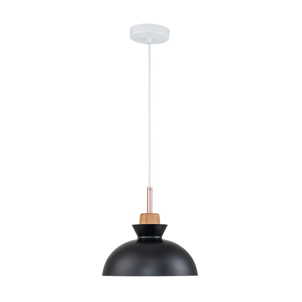 Scandinavian 1-light Dome Pendant Light