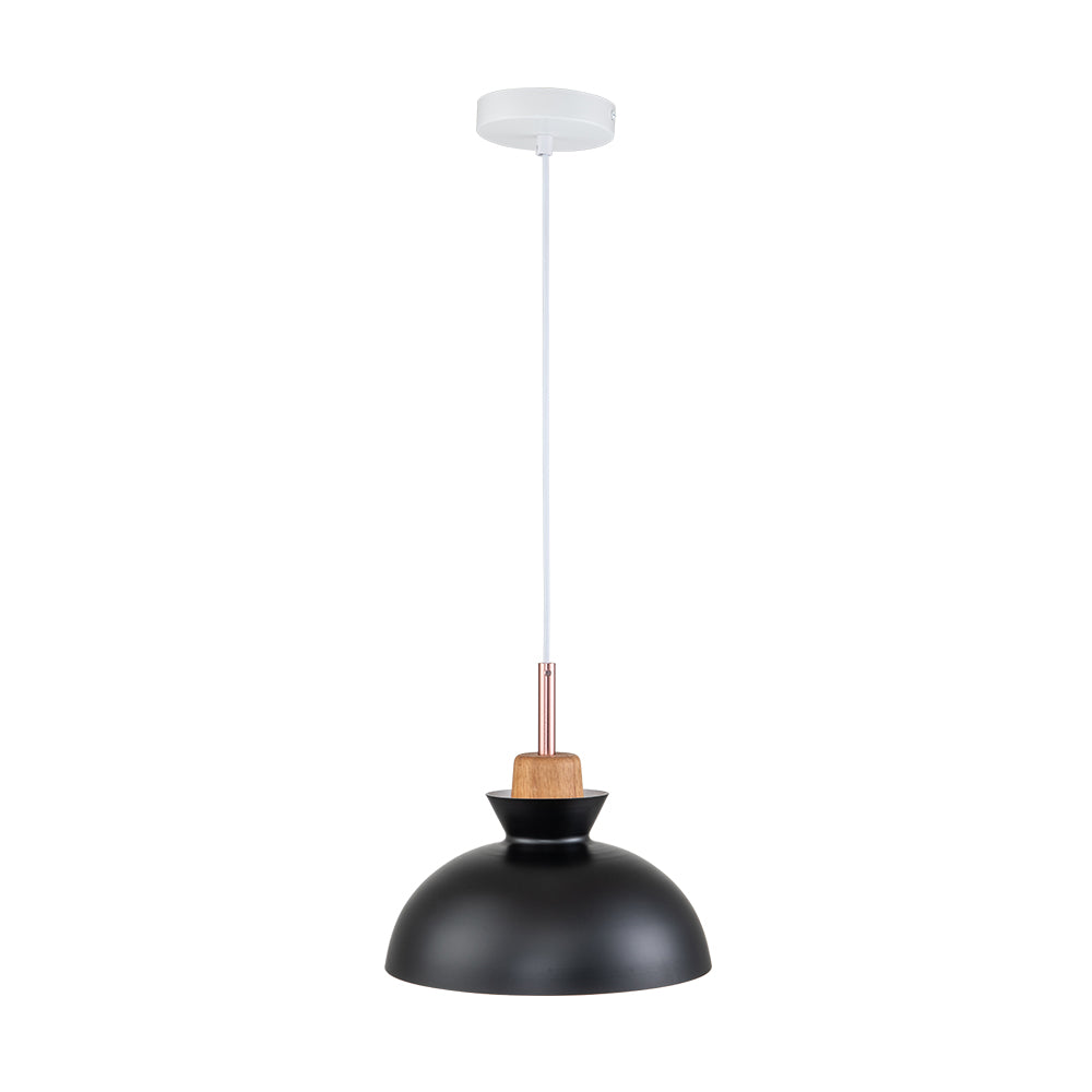 Scandinavian 1-light Dome Pendant Light