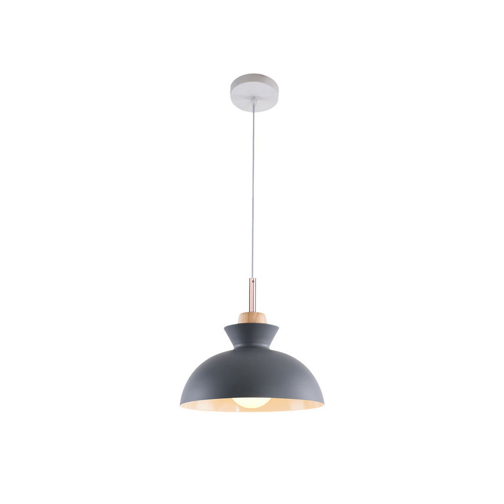 Scandinavian 1-light Dome Pendant Light