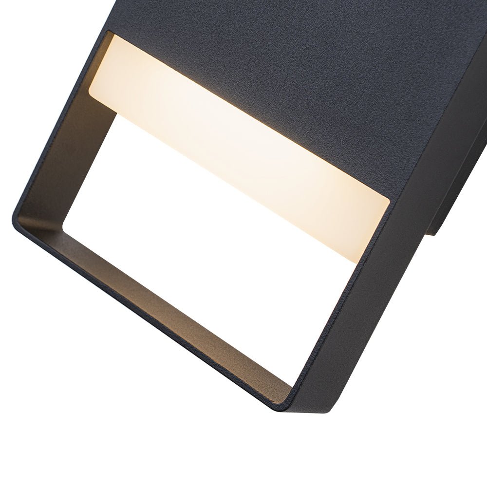 IP54 Minimalist Rectangle Dimmable LED Outdoor Wall Light