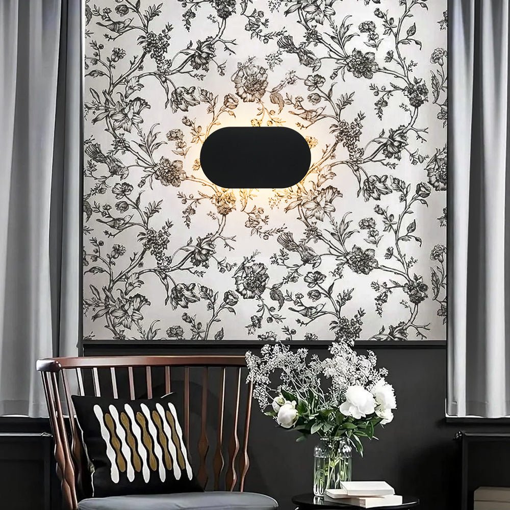 Mini Oval Pad LED Wall Light Ceiling Fixture