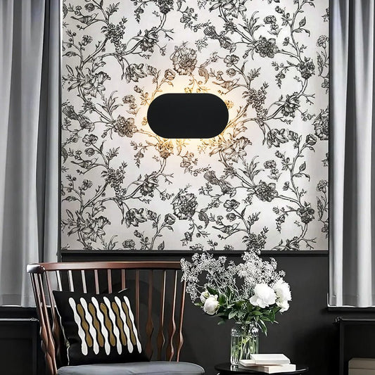 Mini Oval Pad LED Wall Light Ceiling Fixture