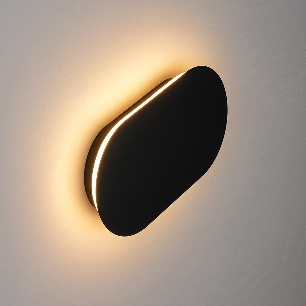 Mini Oval Pad LED Wall Light Ceiling Fixture