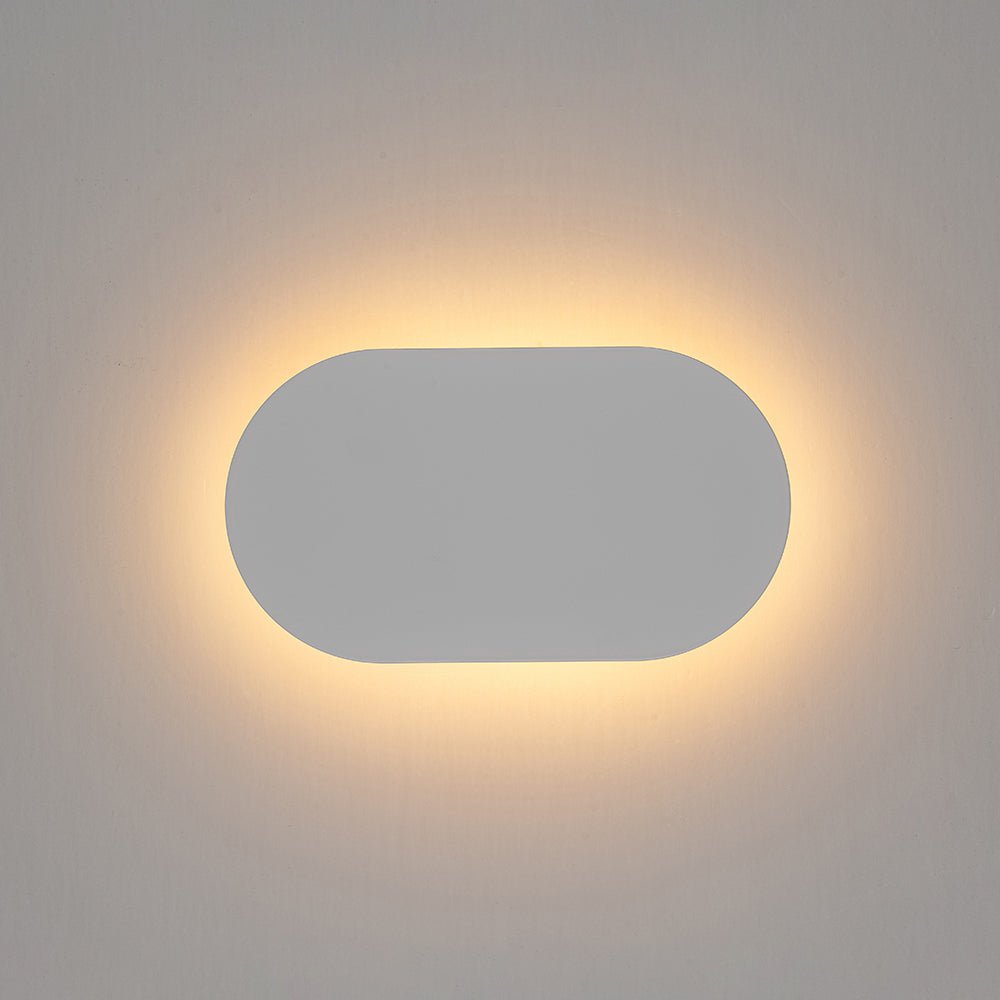 Mini Oval Pad LED Wall Light Ceiling Fixture