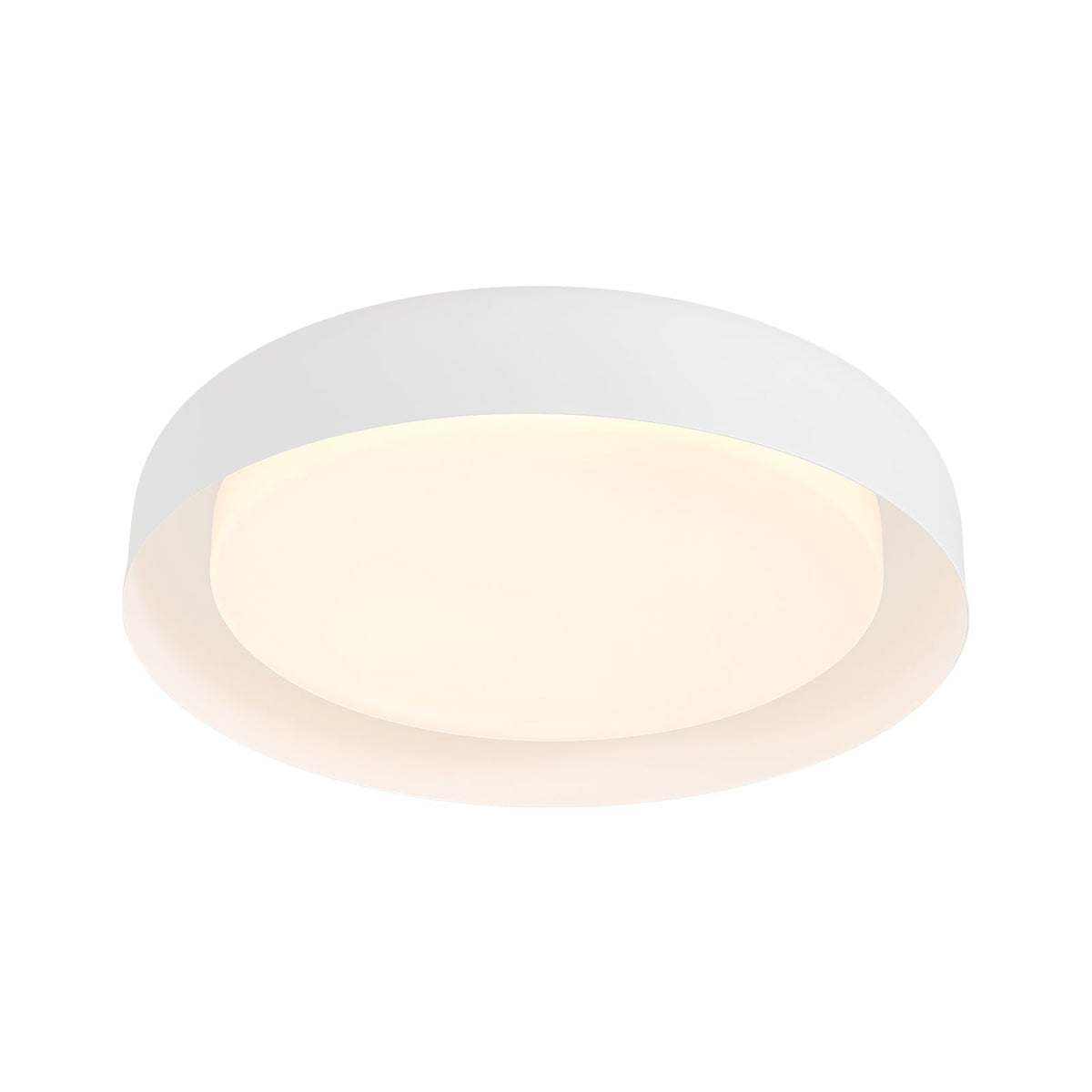 Minimalist 5CCT Dimmable LED Round Flush Mount Light