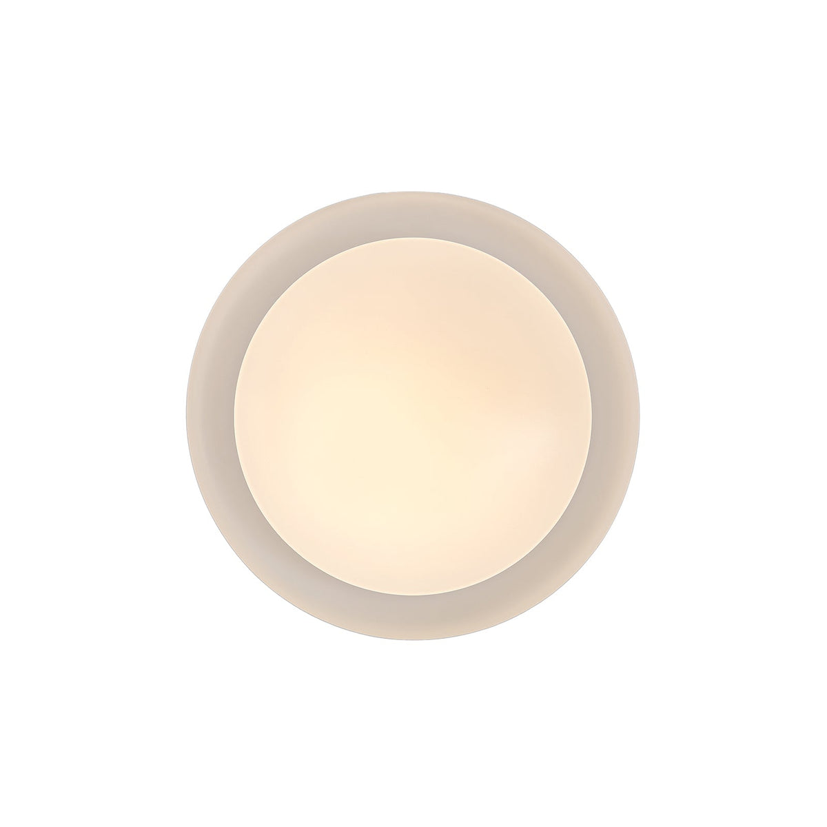 Minimalist 5CCT Dimmable LED Round Flush Mount Light