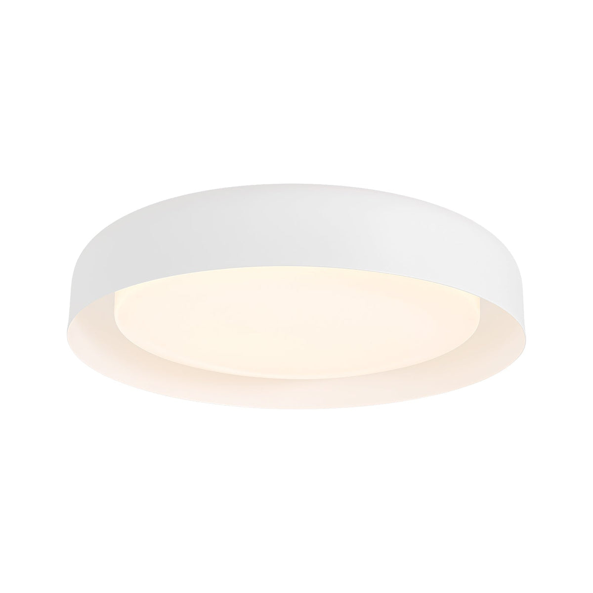 Minimalist 5CCT Dimmable LED Round Flush Mount Light