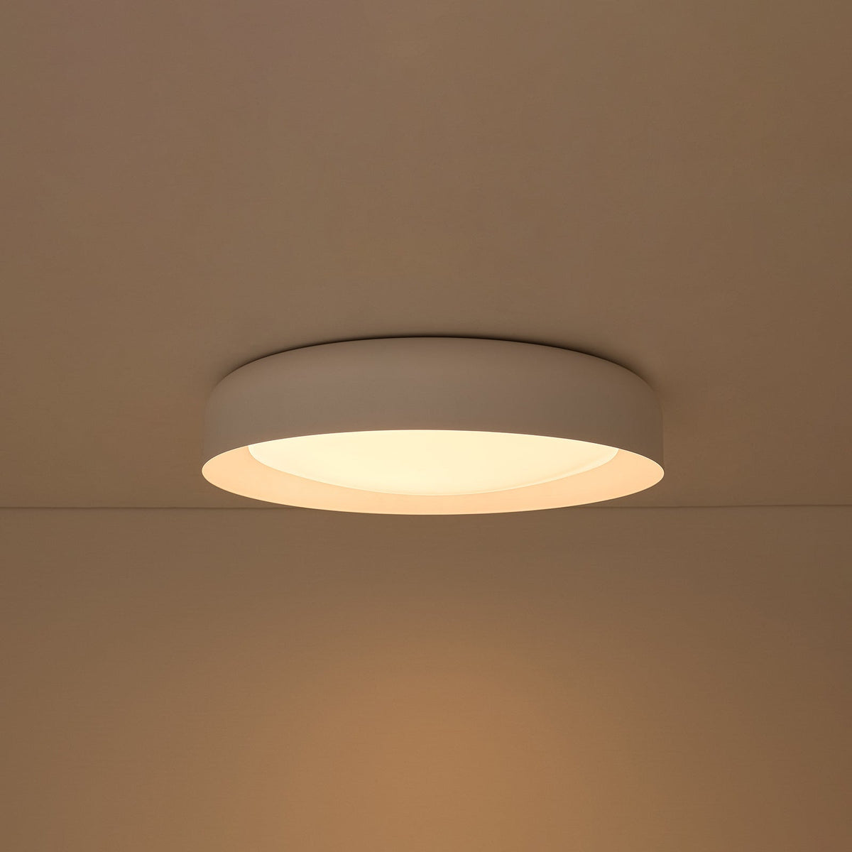 Minimalist 5CCT Dimmable LED Round Flush Mount Light