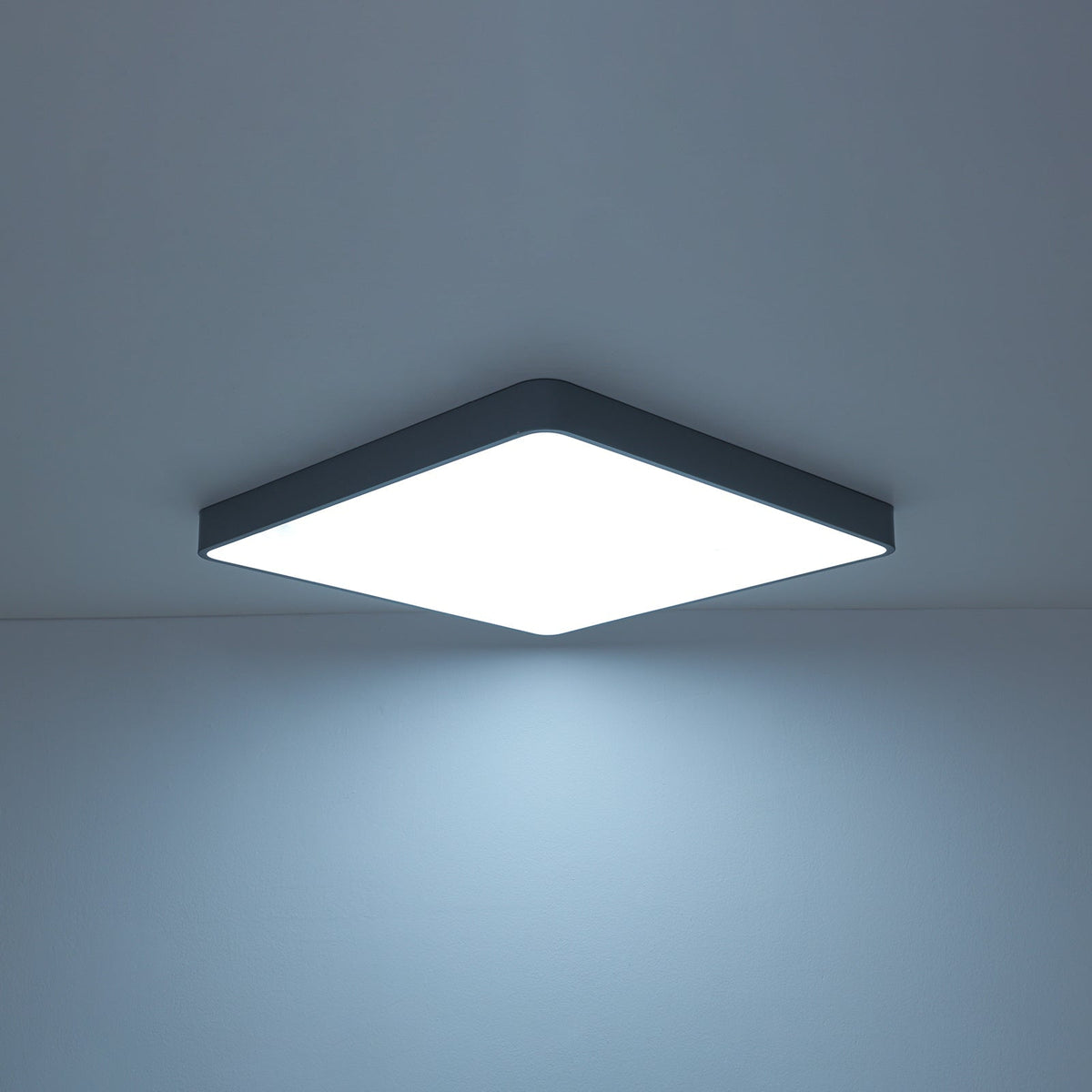 Minimalist Dimmable LED Square Flush Mount Ceiling Light