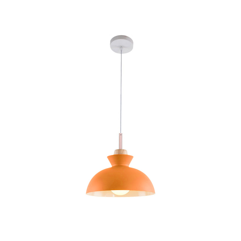Scandinavian 1-light Dome Pendant Light