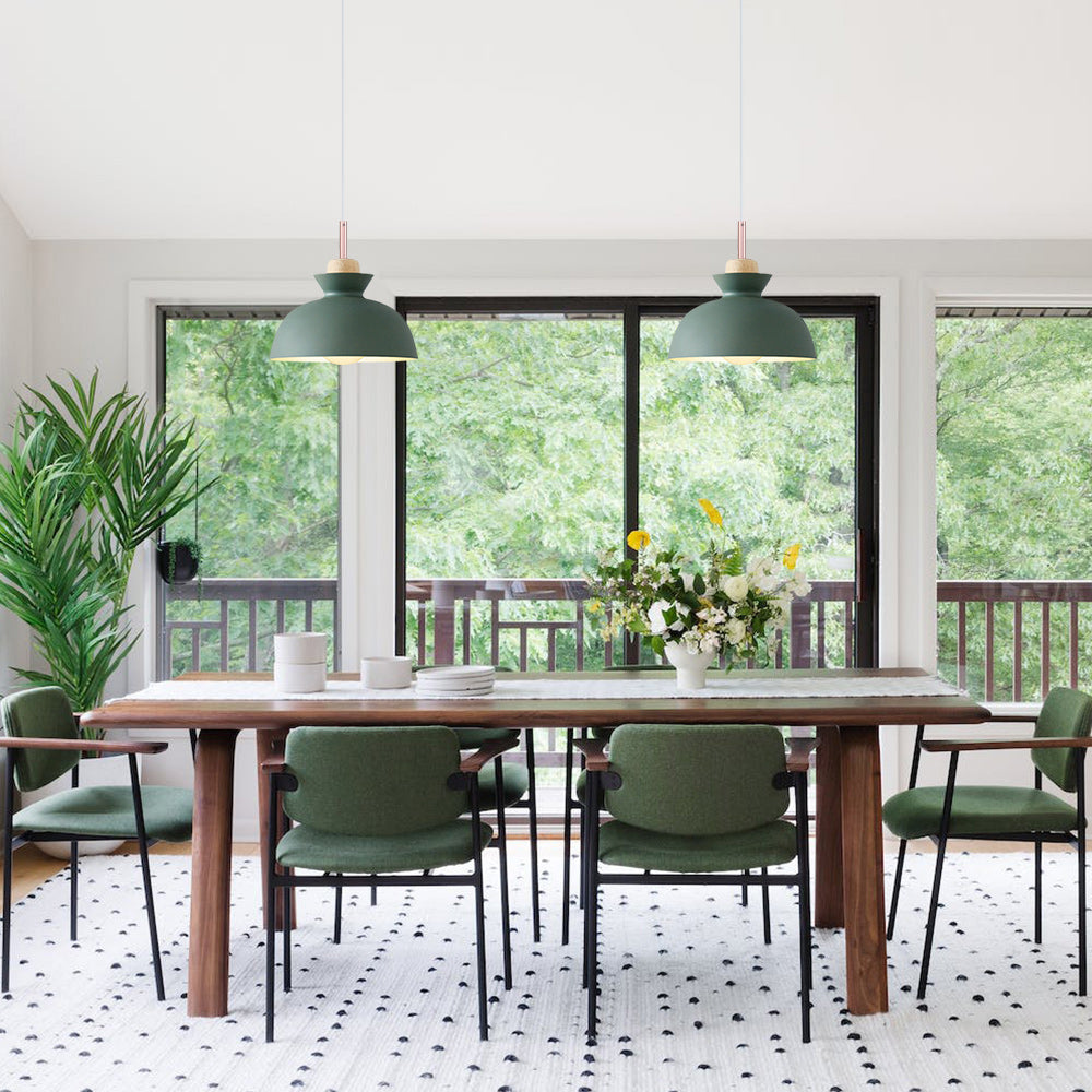 Scandinavian 1-light Dome Pendant Light