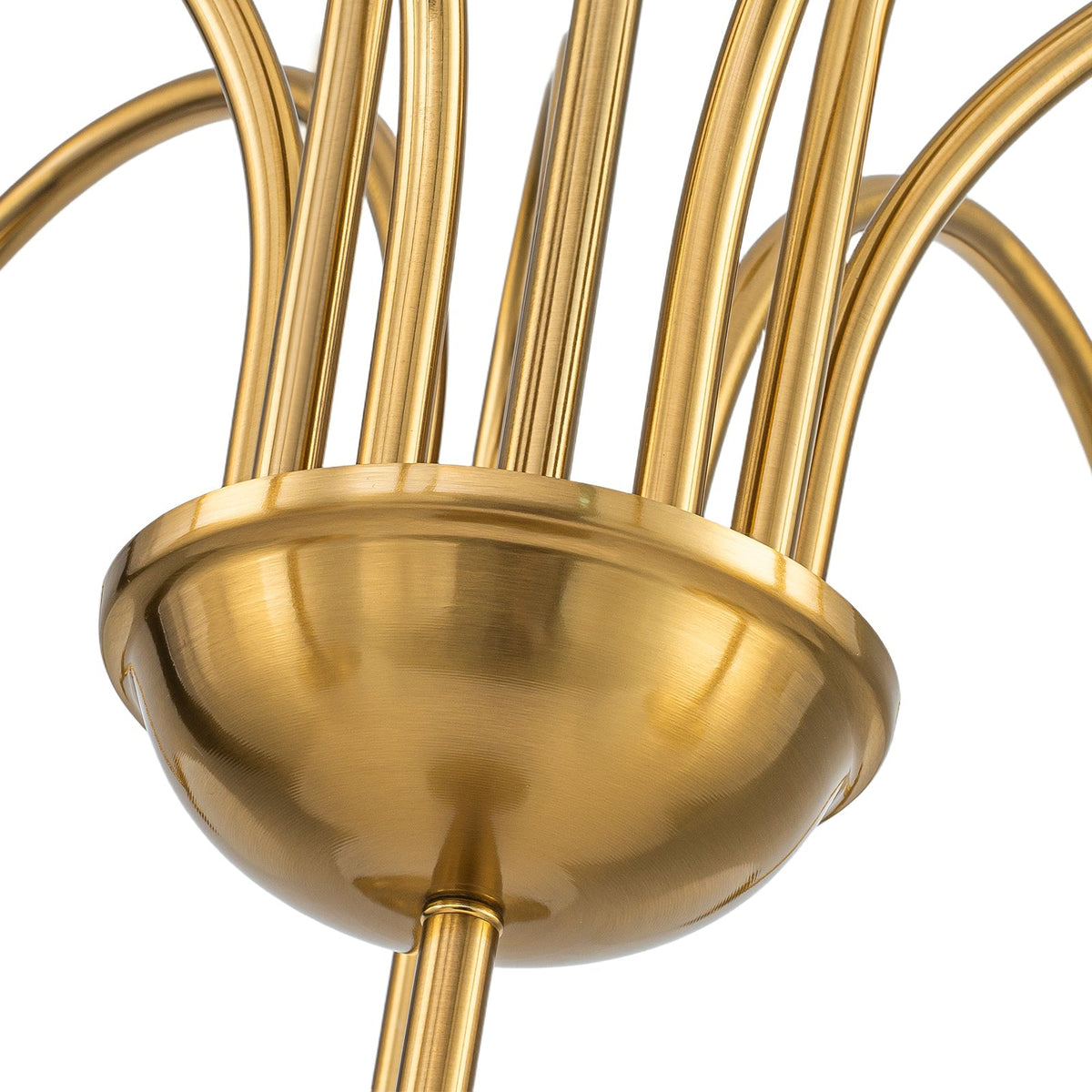 Funky 10-Light Tiered Round Opal Glass Globe Bubble Chandelier