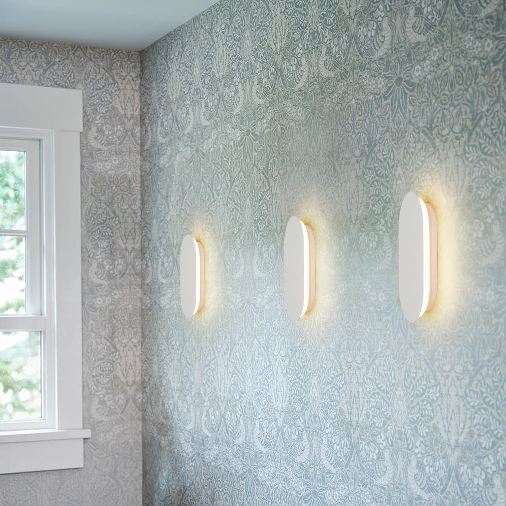 Mini Oval Pad LED Wall Light Ceiling Fixture
