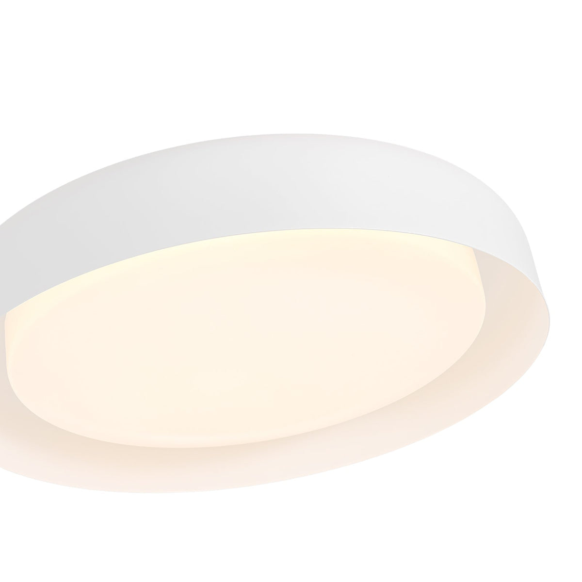 Minimalist 5CCT Dimmable LED Round Flush Mount Light