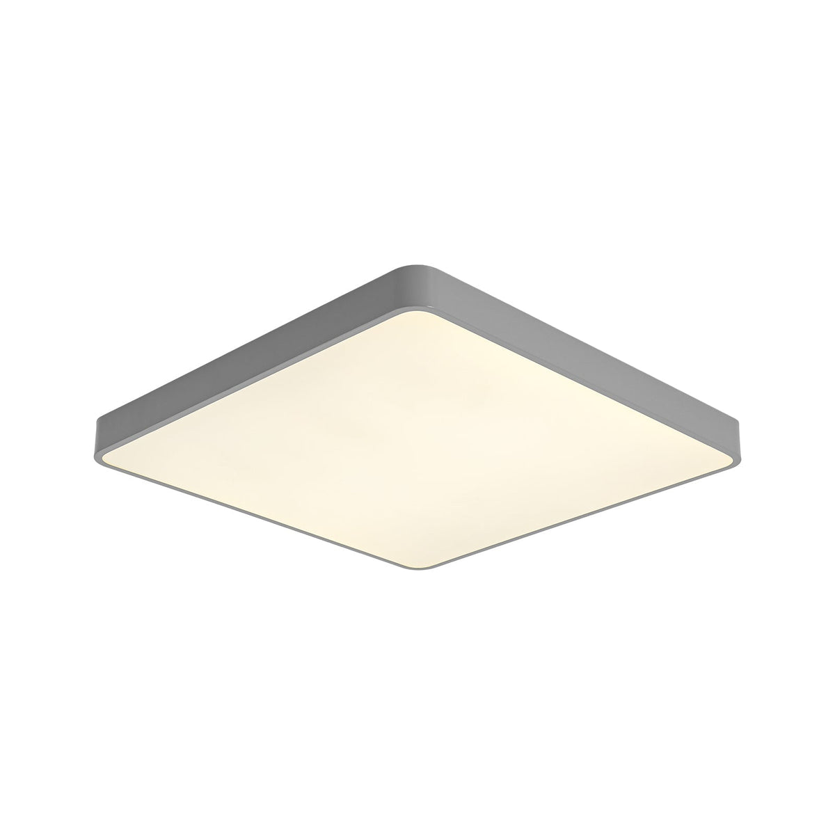 Minimalist Dimmable LED Square Flush Mount Ceiling Light
