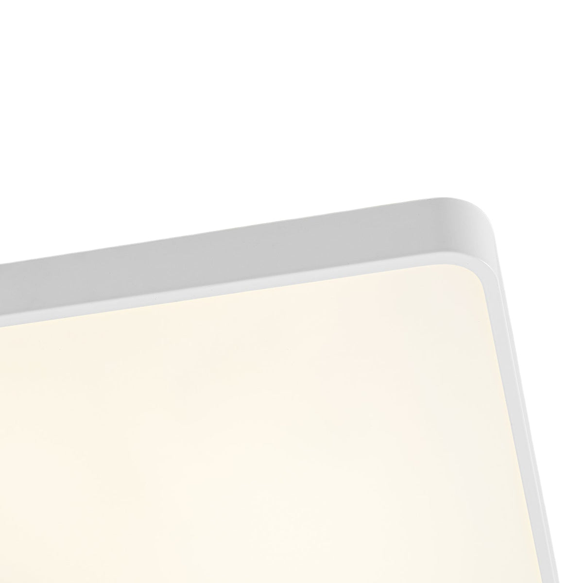 Minimalist Dimmable LED Square Flush Mount Ceiling Light