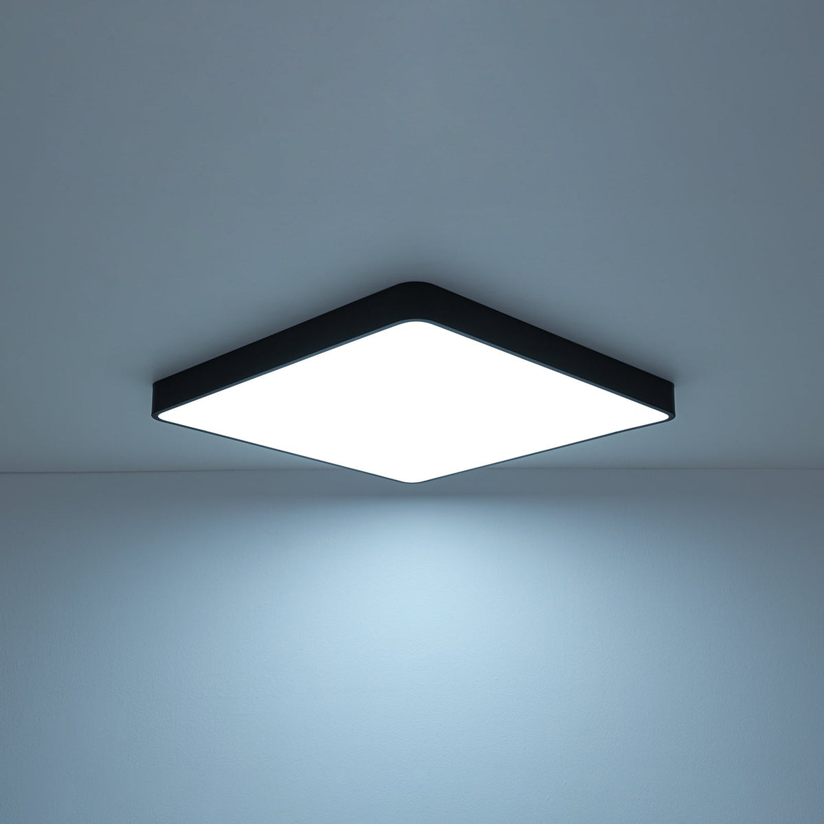 Minimalist Dimmable LED Square Flush Mount Ceiling Light